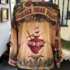 Market Of Stars Courage Dear Sacred Heart Short Kimono Multi