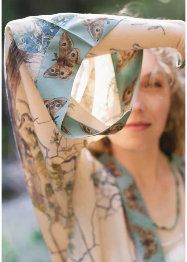 Market Of Stars Earth & Sky Short Kimono