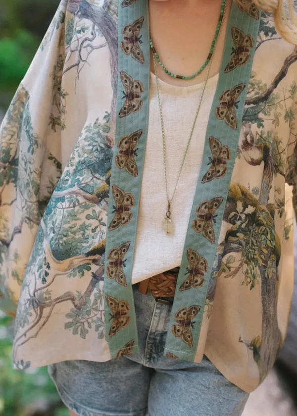 Market Of Stars Earth & Sky Short Kimono