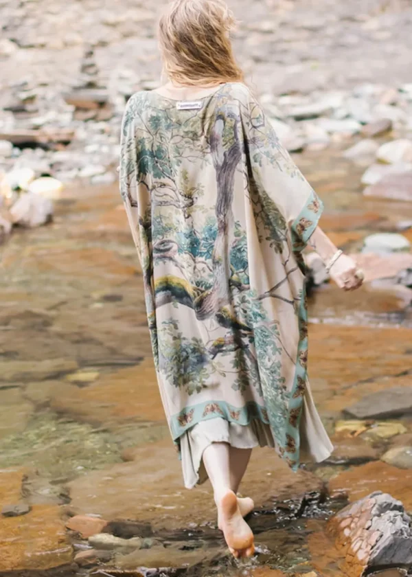 Market Of Stars Earth & Sky Long Kimono