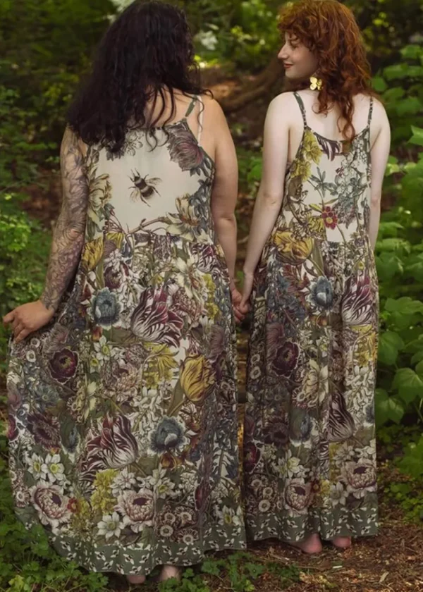Market Of Stars Love Grows Wild Bohéme Maxi Dress Multi