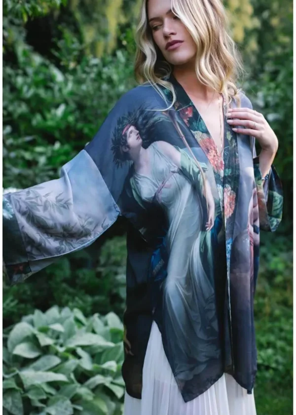 Market Of Stars Reverie Artisan Meynier Midi in Kimono