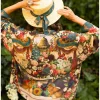 Market Of Stars Stay Gold Short Kimono