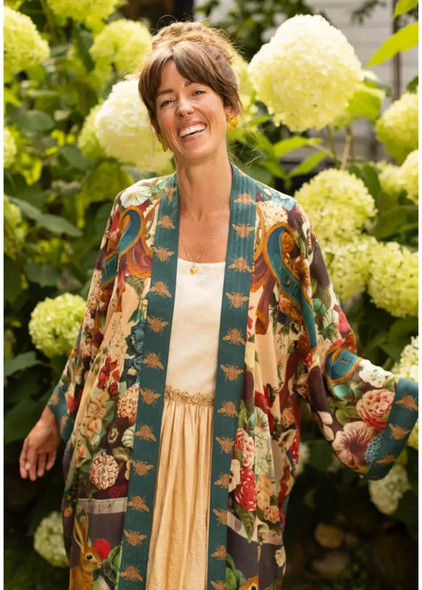 Market Of Stars Stay Gold Long Kimono