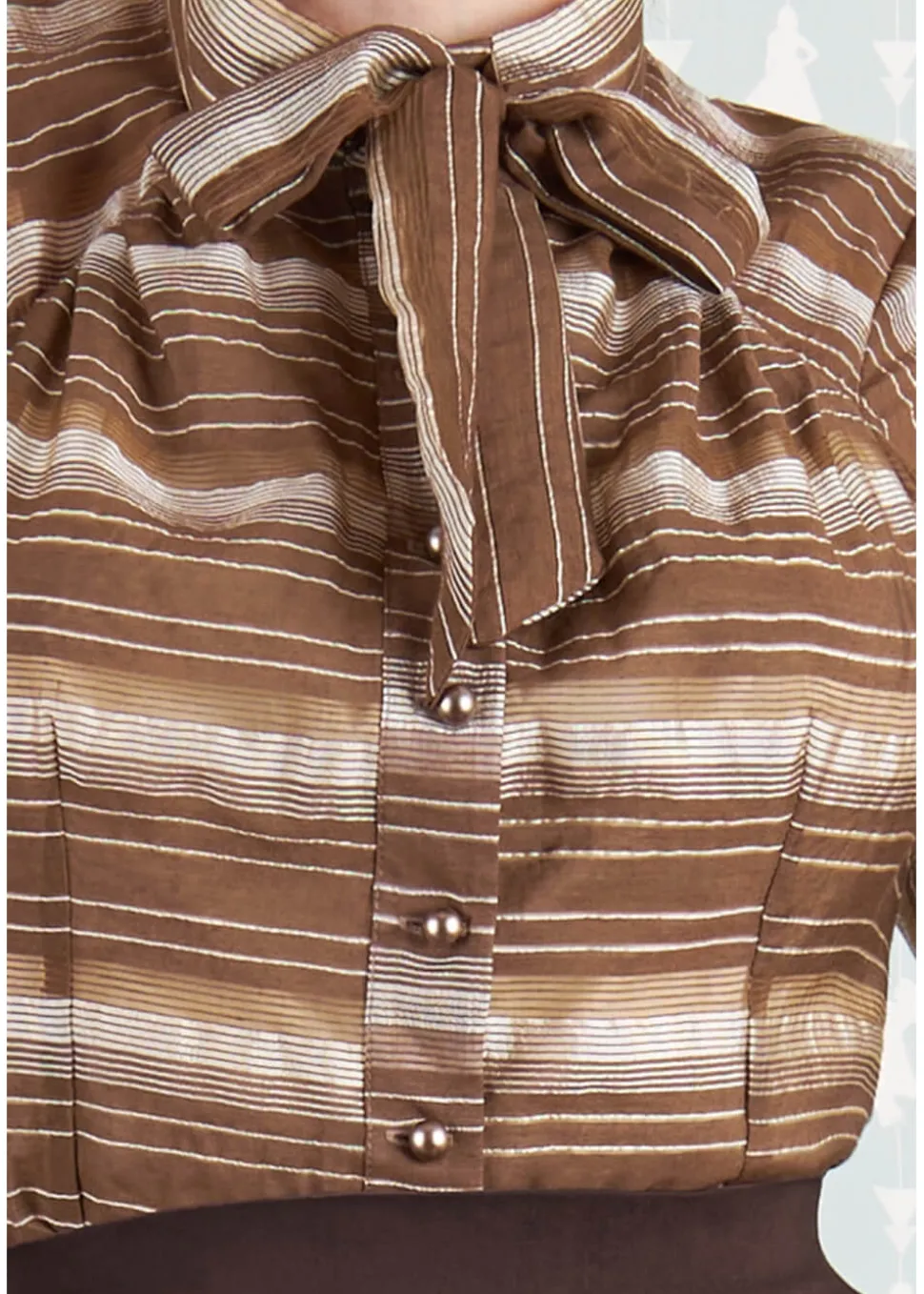 miss_candyfloss_fulande_m_1.webp Miss Candyfloss Fulande Mocha Stripe 40's Blouse Dark Brown