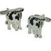 Onyx Art Men's Cufflinks Cow