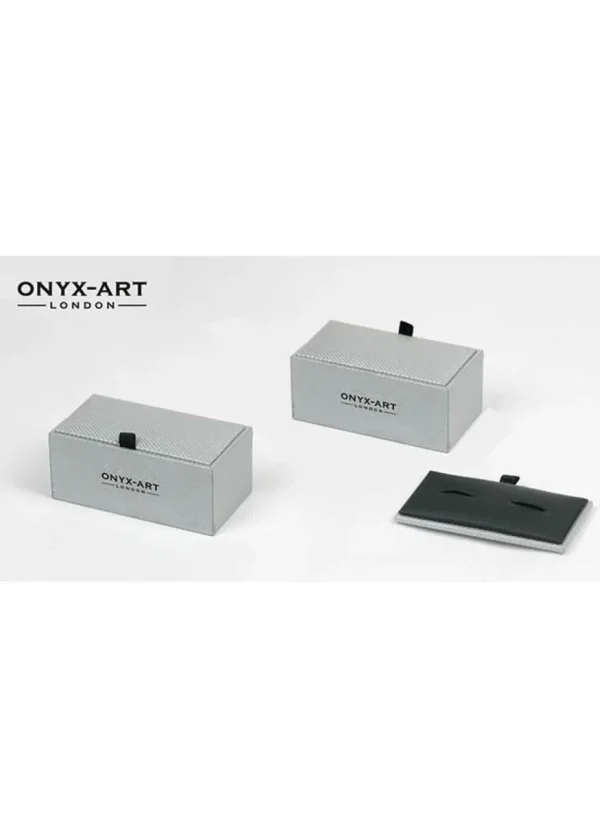 Onyx Art Men's Cufflinks Ladybird
