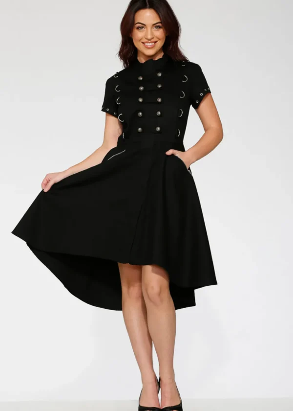 Orchid Bloom Underworld Dress Black