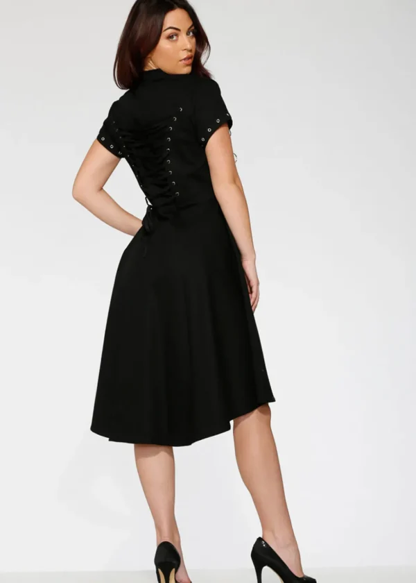 Orchid Bloom Underworld Dress Black