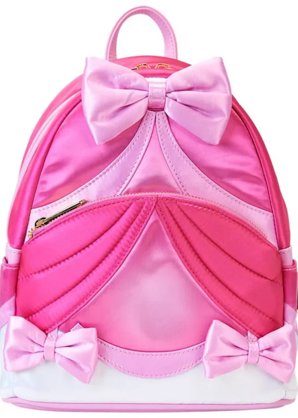 PRE-ORDER Loungefly Disney Cinderella 75th Anniversary Pink Bow Backpack Pink