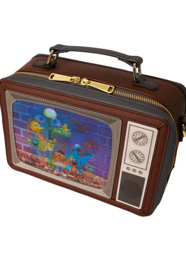 PRE-ORDER Loungefly Sesame Street Lenticular TV Crossbody Bag