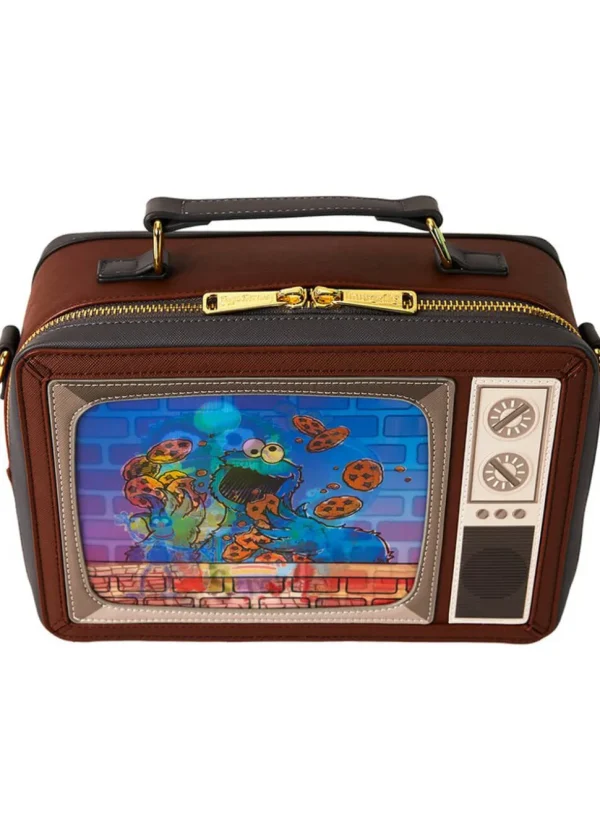 PRE-ORDER Loungefly Sesame Street Lenticular TV Crossbody Bag