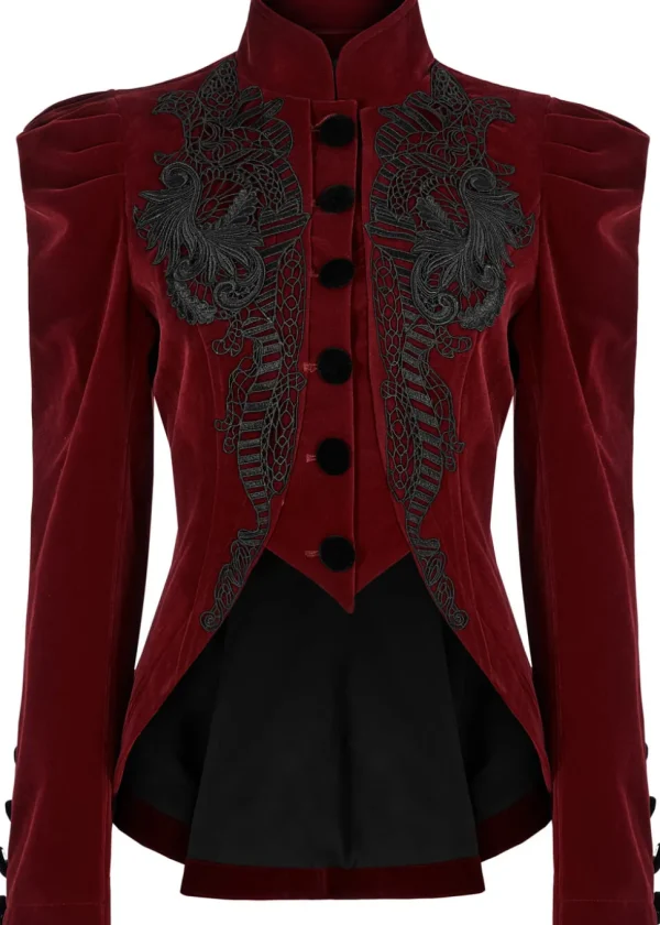 Punk Rave Pending The Moonlight Jacket Red