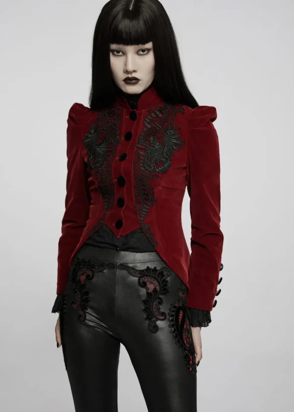 Punk Rave Pending The Moonlight Jacket Red