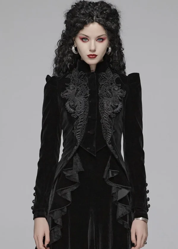 Punk Rave Pending The Moonlight Jacket Black