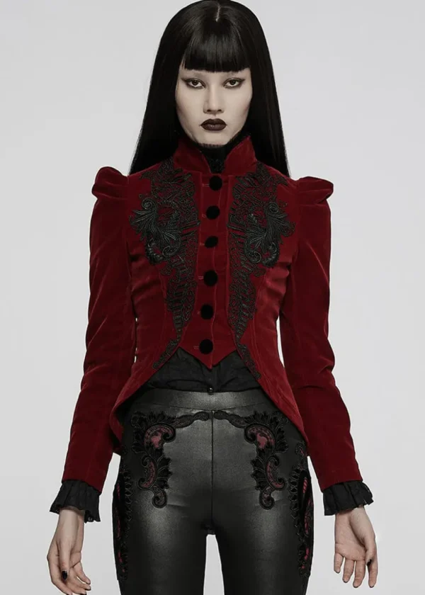 Punk Rave Pending The Moonlight Jacket Red