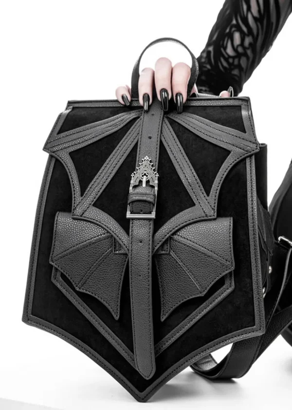 Restyle Chiroptera Backpack Black