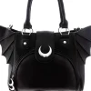 Restyle Elegant Moon Bat Black