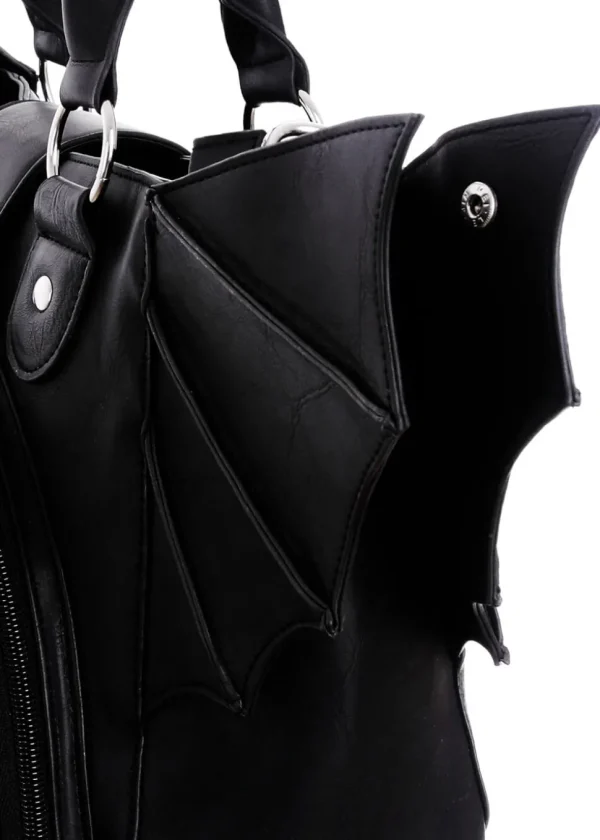 Restyle Elegant Moon Bat Black