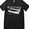 Retro Games Commodore 64 64K RAM T-Shirt Black