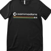 Retro Games Commodore 64 Logo T-Shirt Black