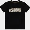 Retro Games Dungeons & Dragons Redbox Logo T-Shirt Black