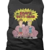 Retro Movies Beavis and Butt-Head Tank Top Black
