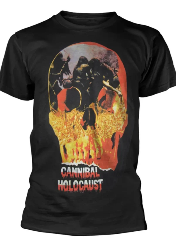 Retro Movies Cannibal Holocaust T-Shirt Black