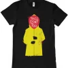 Retro Movies IT You'll Float Too 80's T-Shirt Black