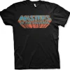 Retro Movies Masters Of The Universe Logo T-Shirt Black