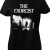 Retro Movies The Exorcist Poster Girly T-Shirt Black
