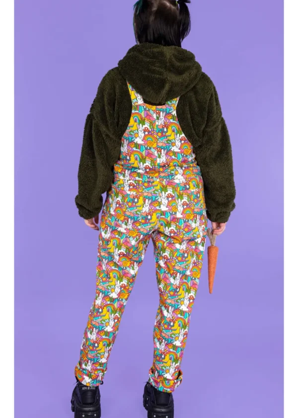Run & Fly Bunny Love 70's Dungarees Multi