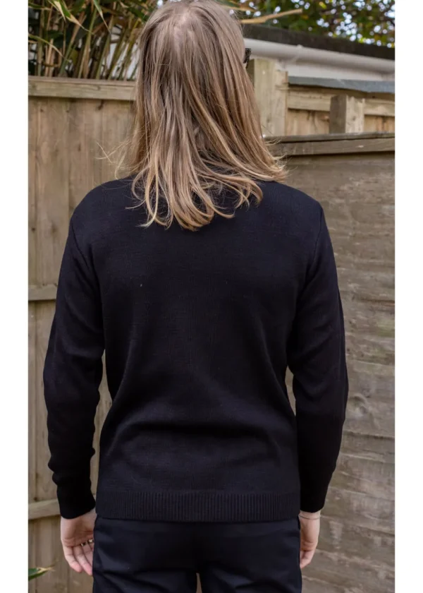 Run & Fly Mushroom Jumper Black