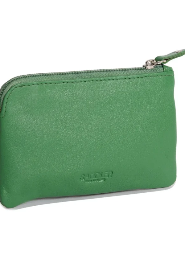 Saddler Ellie Leather Coin Purse Green