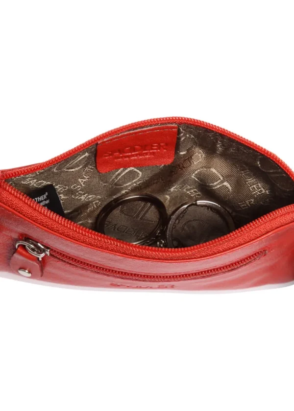 Saddler Ellie Leather Coin Purse Red