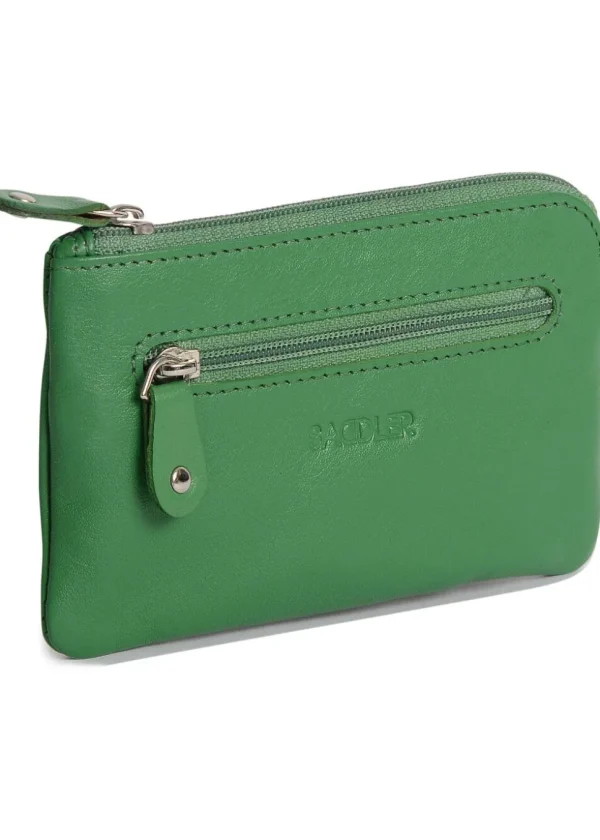 Saddler Ellie Leather Coin Purse Green
