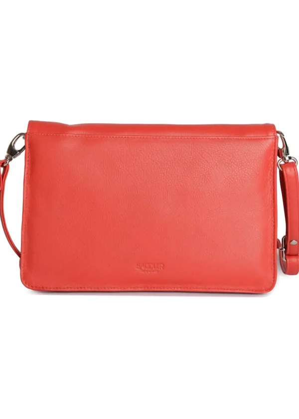 Saddler Olivia Leather Shoulderbag Red