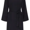 Smashed Lemon Call Me Baby 70's Dress Black