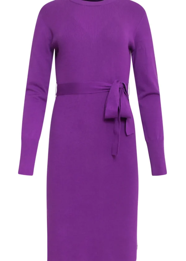 Smashed Lemon Counting Stars Knit Dress Purple