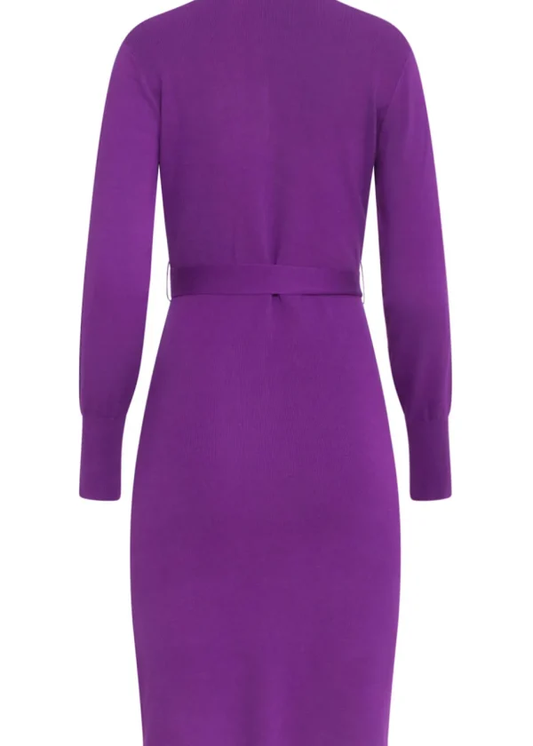 Smashed Lemon Counting Stars Knit Dress Purple