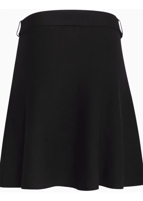 Smashed Lemon Funky Town 60's A-Line Skirt Black