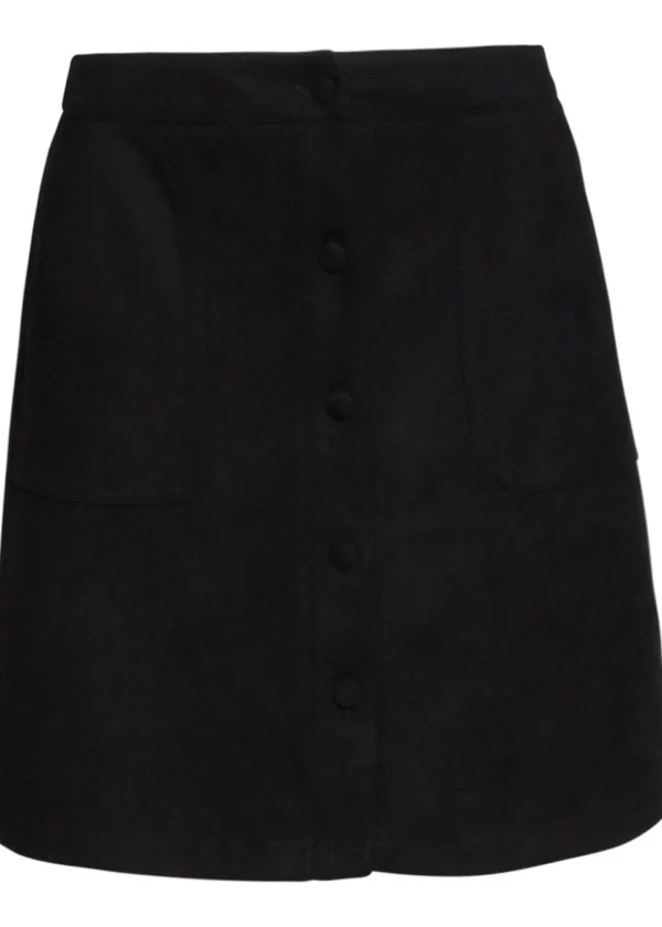 Smashed Lemon Groovy Baby 60's Skirt Black
