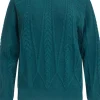 Smashed Lemon Rise and Shine Sweater Petrol