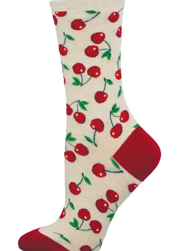 Socksmith Absolutly Cherry Socks Blanco