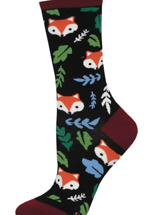 Socksmith Foxy Fall Socks Black