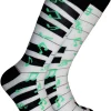 Soctopus Piano Socks White
