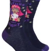 Soctopus Your Future Looks Bright Fortune Teller Socks Navy