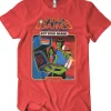 Steven Rhodes Video Games Rot Your Brains T-Shirt Red