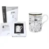 Succubus Art da Vinci Witruvian Man Mug Beige