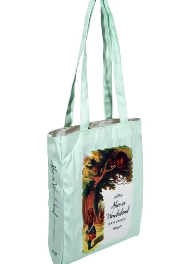 Succubus Bags Alice In Wonderland Lewis Caroll Book Tote Bag
